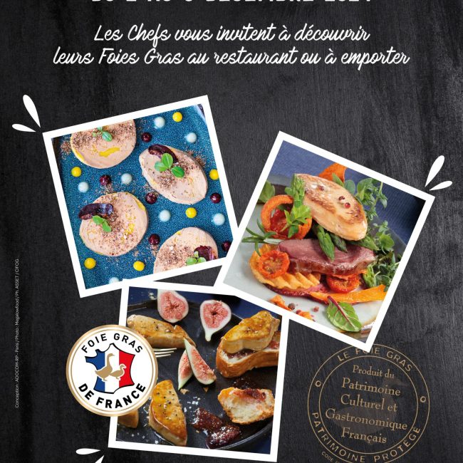 Participez à la 5ème semaine du Foie Gras au restaurant