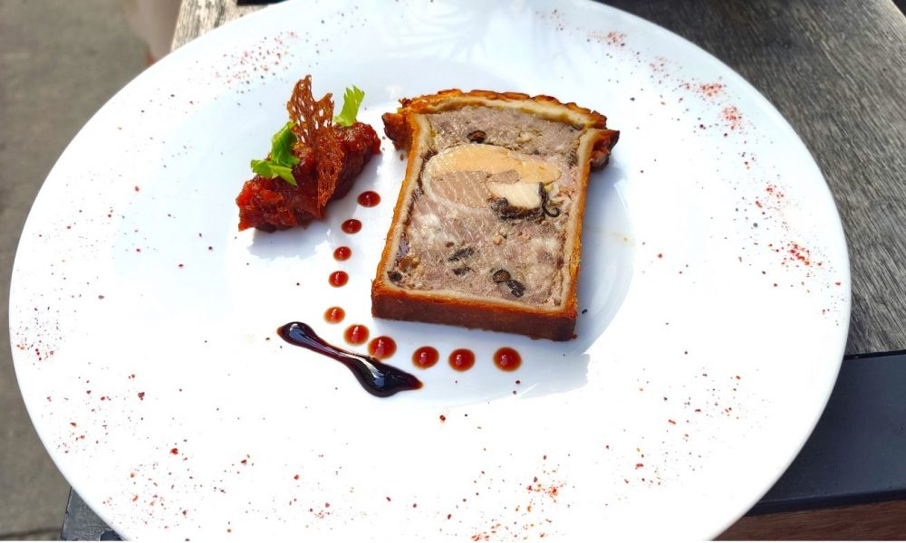 Pâté-croûte de gibier et foie gras de canard