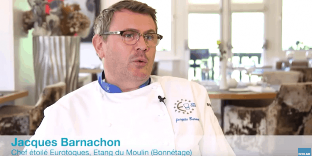 Témoignage client du chef étoilé Euro-Toques Jacques Barnachon