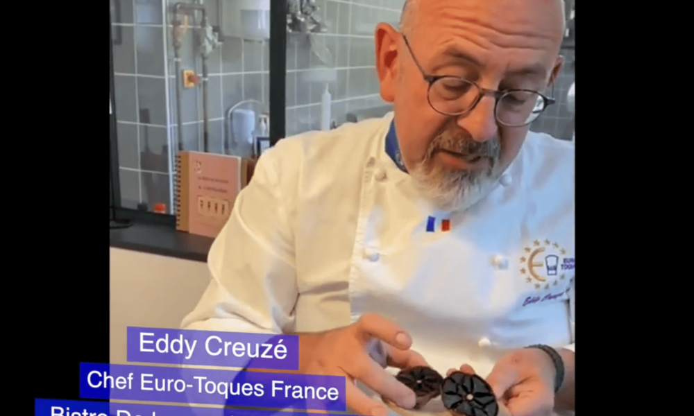 « Un chef dans mon assiette » … Eddy Creuzé et l’ail noir