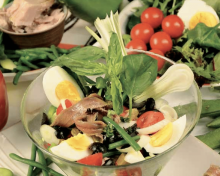 Salade façon « niçoise » comme au bistrot