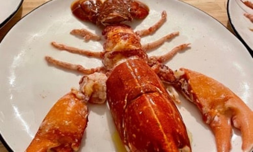 Le homard façon Amiral Guépratte