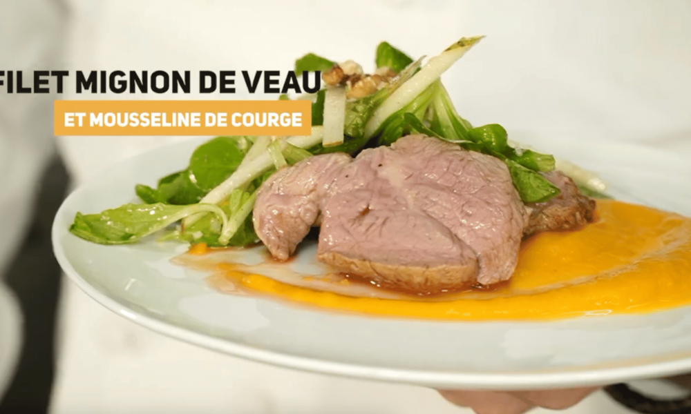 Recette simple et créative : Filet mignon de veau