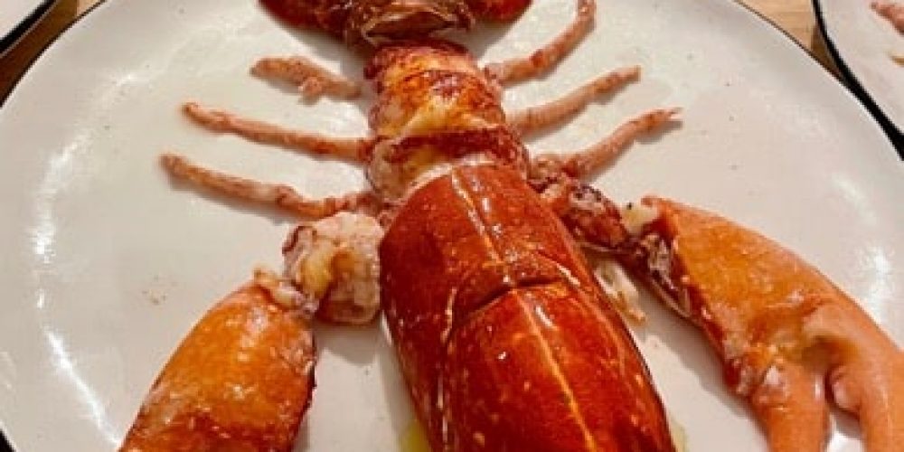 Le homard façon Amiral Guépratte