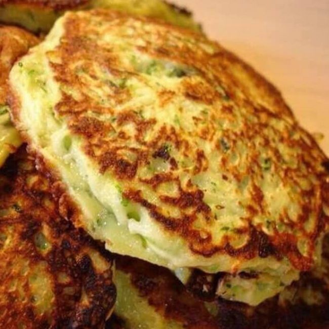 Blinis de courgettes