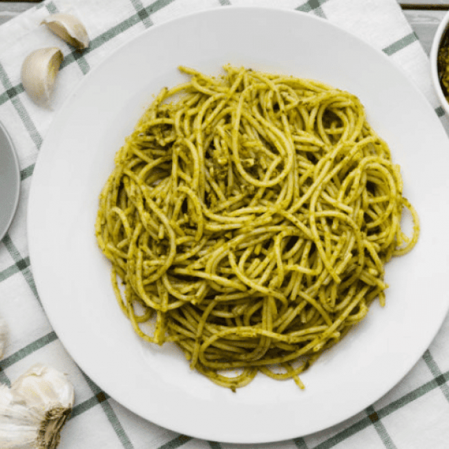 Pesto de fanes de carottes