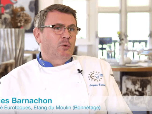 Témoignage client du chef étoilé Euro-Toques Jacques Barnachon