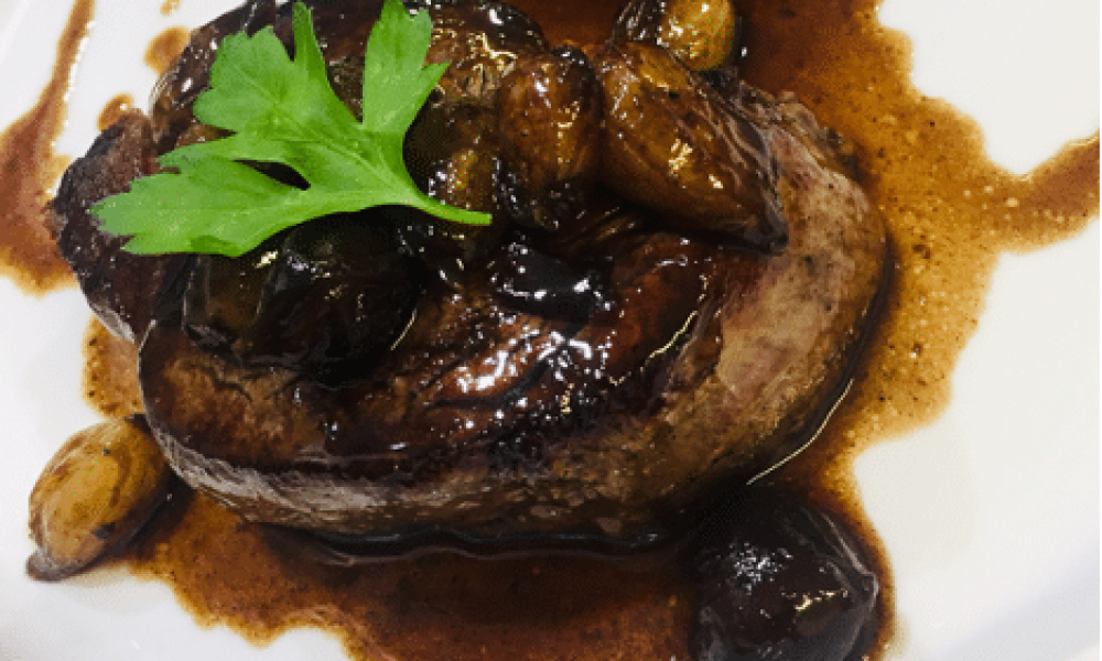 Filet de bœuf charolais et fenouil fondu à l’orange