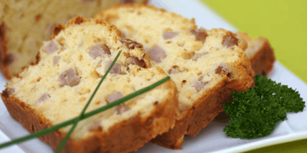 Cake aux lardons