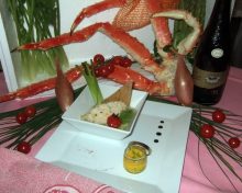 Gourmandise de King Crab aux parfums de layon et girofle