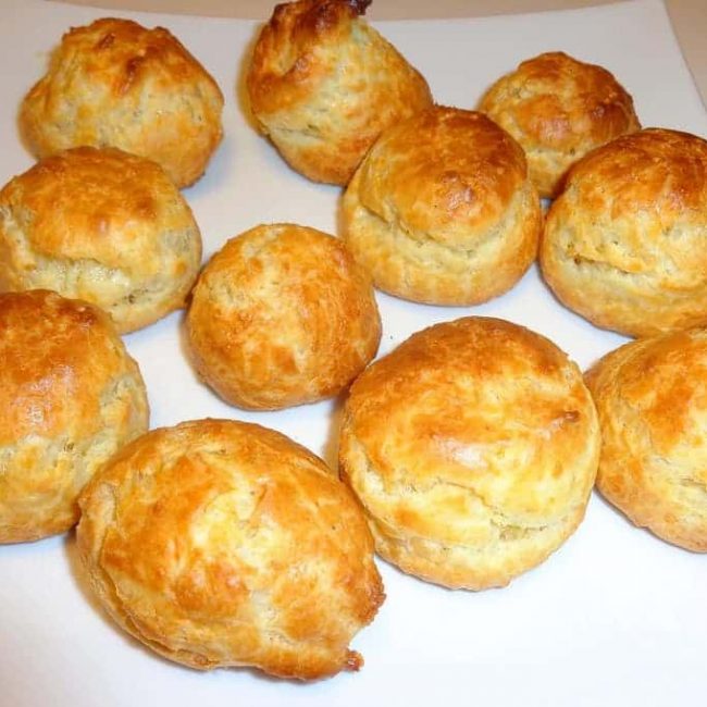 Gougères au Comté