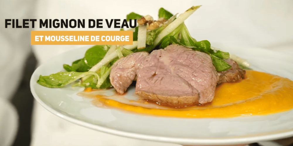 Recette simple et créative : Filet mignon de veau