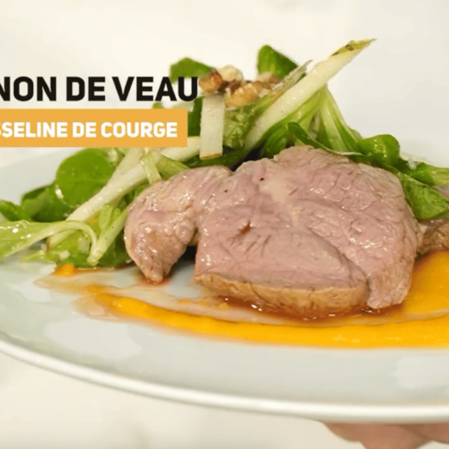 Recette simple et créative : Filet mignon de veau