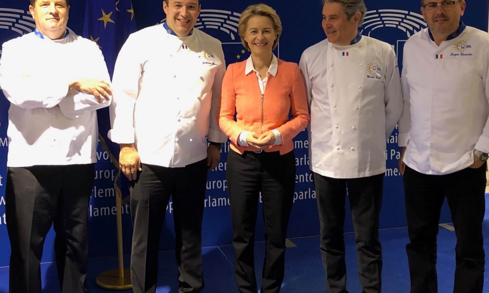 Les chefs Euro-Toques France à la rencontre des Parlementaires européens