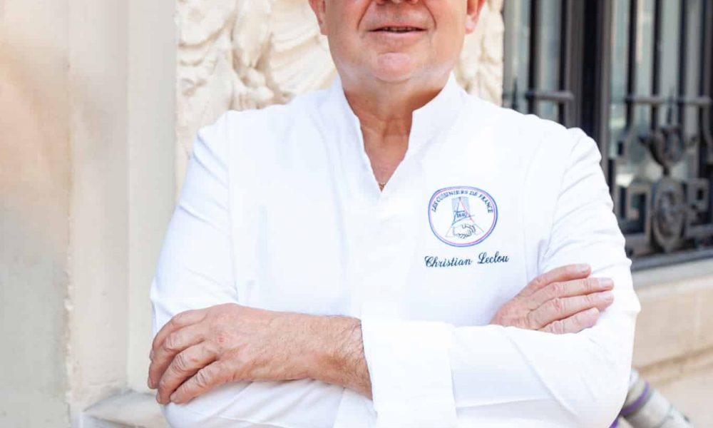 Christian Leclou, nouveau président des Cuisiniers de France