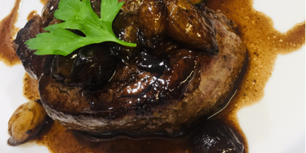 Filet de bœuf charolais et fenouil fondu à l’orange